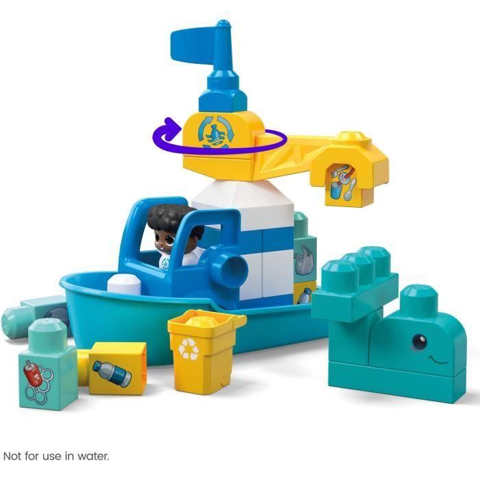 Jeu de construction - MEGA BLOKS - Coffret Ville Verte - Plastique - A monter soi-même - Mixte