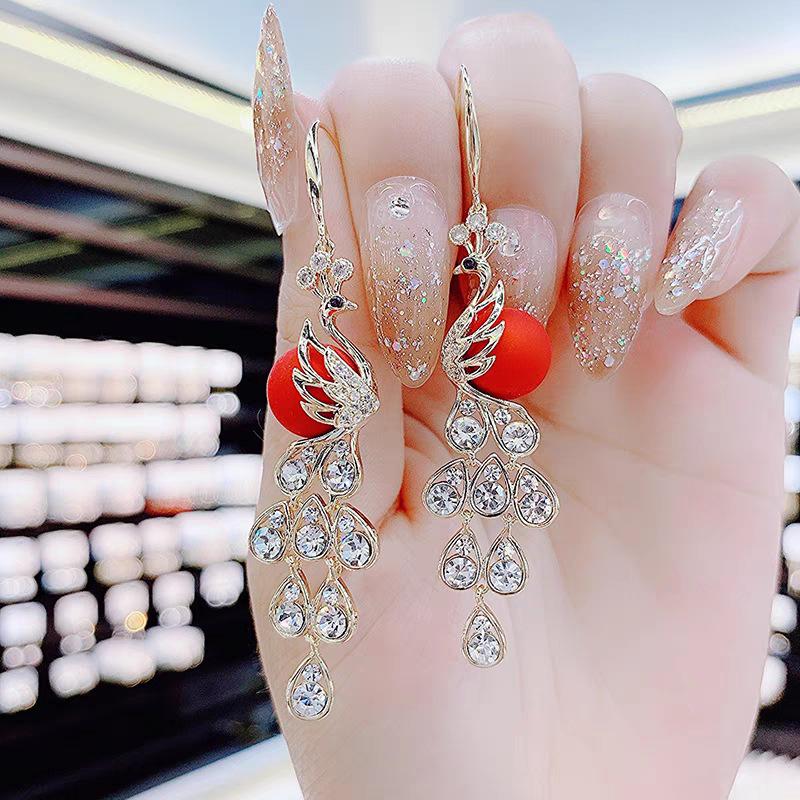 2025 Retro Blume Perle Quaste Ohrringe - Elegante Damen Luxus Hängeohrringe