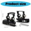 Adjustable 360 Degree Rotating Car Hood  Light Brackets Waterproof Car Hood Lamp Holders Simple Installation Pair