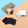 Silicone World 10PCS Sublimation Refrigerator Magnets Blank Heat Transfer Printing Fridge Sticker for DIY Home Kitchen Decor