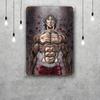 baki hanma Metal Signs wall decor Vintage Tin Signs Captain Metal Poster Decor for Bar Pub Club Wall Decoration