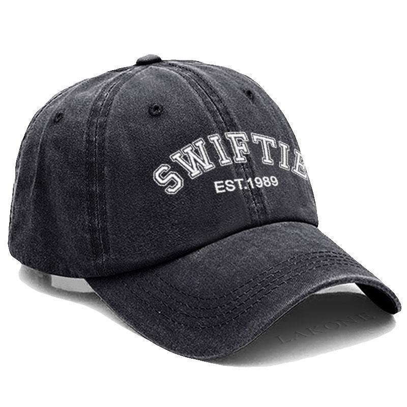 Taylor Swift 1989 Broderi Baseballcaps For Menn Kvinner Mote Vintage Myk Bomull Pappahatt Unisex Gaver Fra Fans