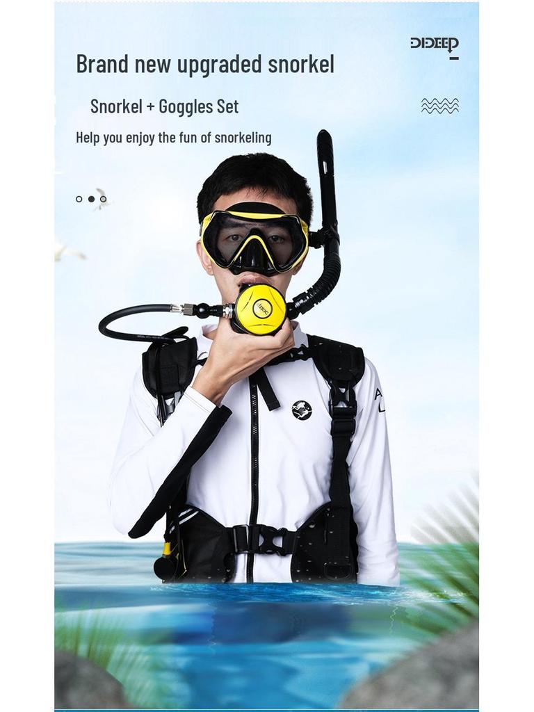 DIDEEP X5000Plus 2L Scuba Snorkeling Gear Oxygen Tank