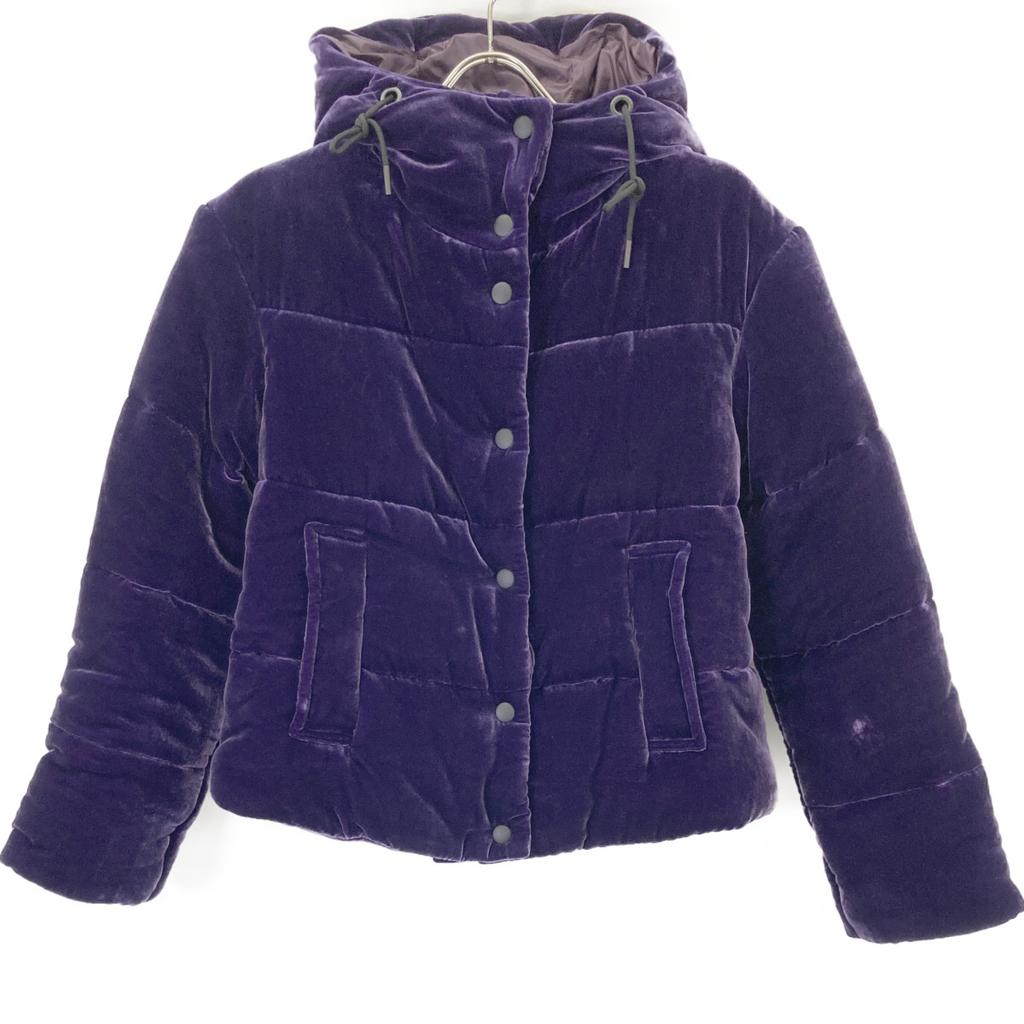 ASPESI Purple Velvet Bomber Jacket Jacket S purpleUsed