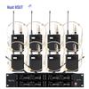 Husite DC-9-8 Professional Wireless 1-to-8 Headset Microphone System (CN Version)
