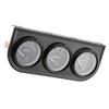 52mm Triple Gauges 3 In 1 Voltmeter  Water Temp Gauge  Oil Pressure Meter W Sensor For Car Truck