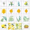 Peach Skin Pillowcase Plant Bouquet Leaves New Home Decoration  Nordic Style Sofa Pillow Cushion Cover