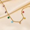 Charms Cubic Zirconia  Anklet Bracelet On Leg  for Women, Summer CZ Foot Chain, Elegant Delicate Beach Holiday Gift