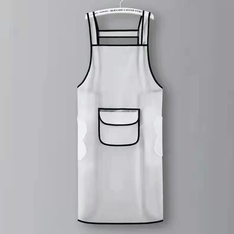 Customized Waterproof TPU Apron with Logo - Transparent and Oil-resistant
