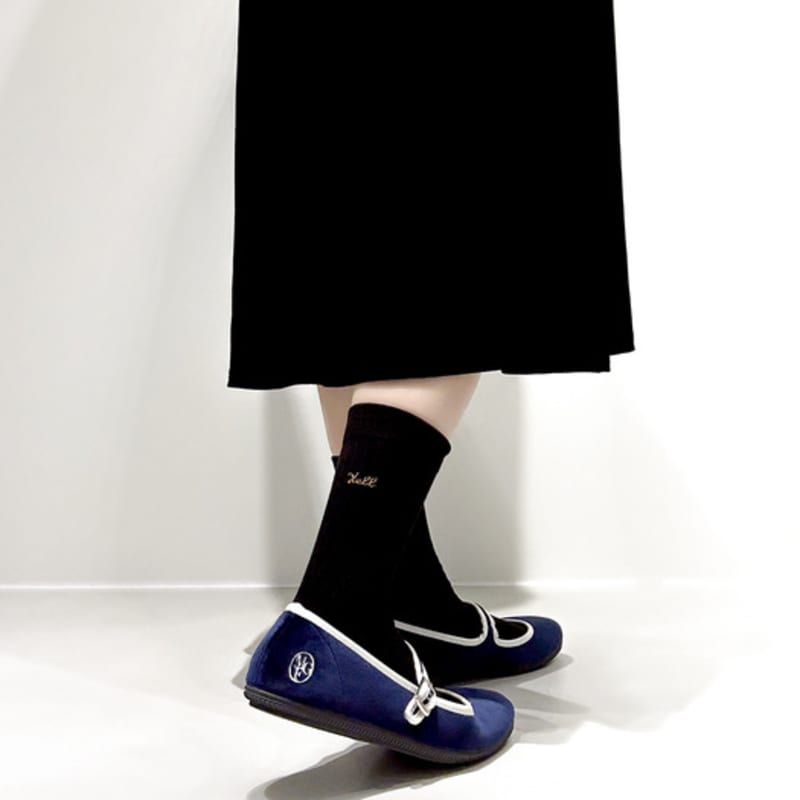 YELLOWSOCKS YELL GOLGI BLACK