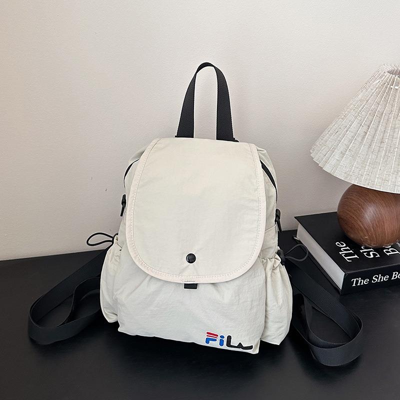 Women's bag, college student backpack, new summer large-capacity work commuter backpack, simple shoulder bag