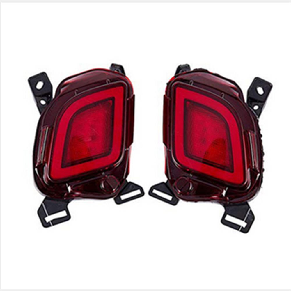 

2X Led Rear Bumper Light Brake Drl Turn Signal Lh+Rh For Toyota Highlander 15-19
