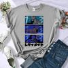 Ado T-shirts Women Anime Designer Top Girl Japanese Harajuku Clothes Funny Trip T-shirts Fashion T-Shirt Summer Street Tops
