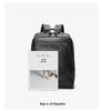 Genuine Leather Men's Large Capacity Backpack - European & American Style, Outdoor Cowhide Business Travel Computer Bag