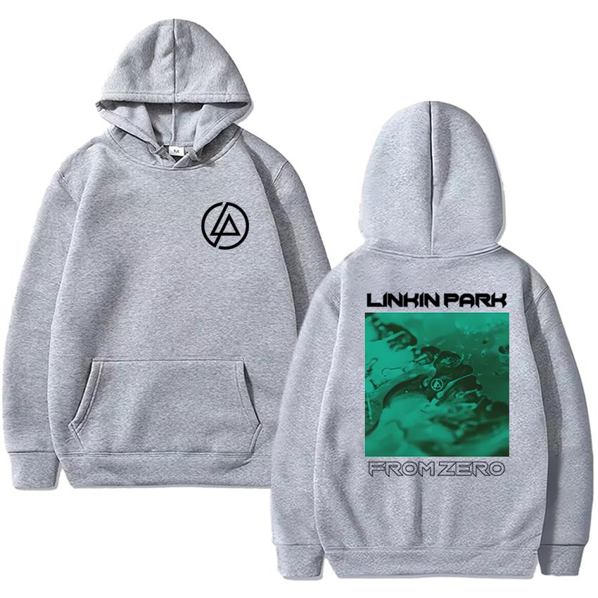 Horký výprodej Linkin Park Tour 2025 merch Mikiny Unisex harajuku móda Mikina Muži ženy Fleece Dlouhý rukáv pulovr streetwear
