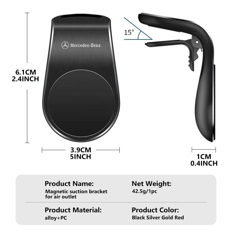 Universal Magnetic Car Phone Holder Mobile Mount Smartphone GPS Support Stand For Benz AMG CLA CLS C180 C200 W204 W205 Exclusive