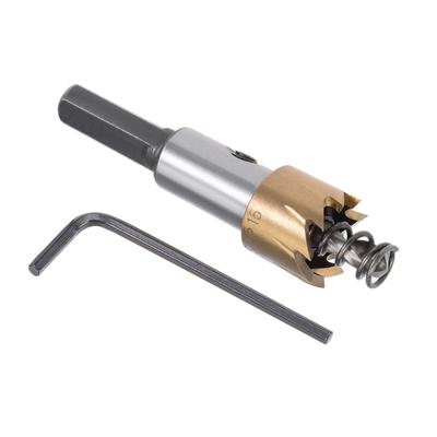 Wiertło otworowe HSS ze stali szybkotnącej 16 mm do otworów ze stali nierdzewnej, aluminium, metalu, drewna, plastiku i innych akcesoriów