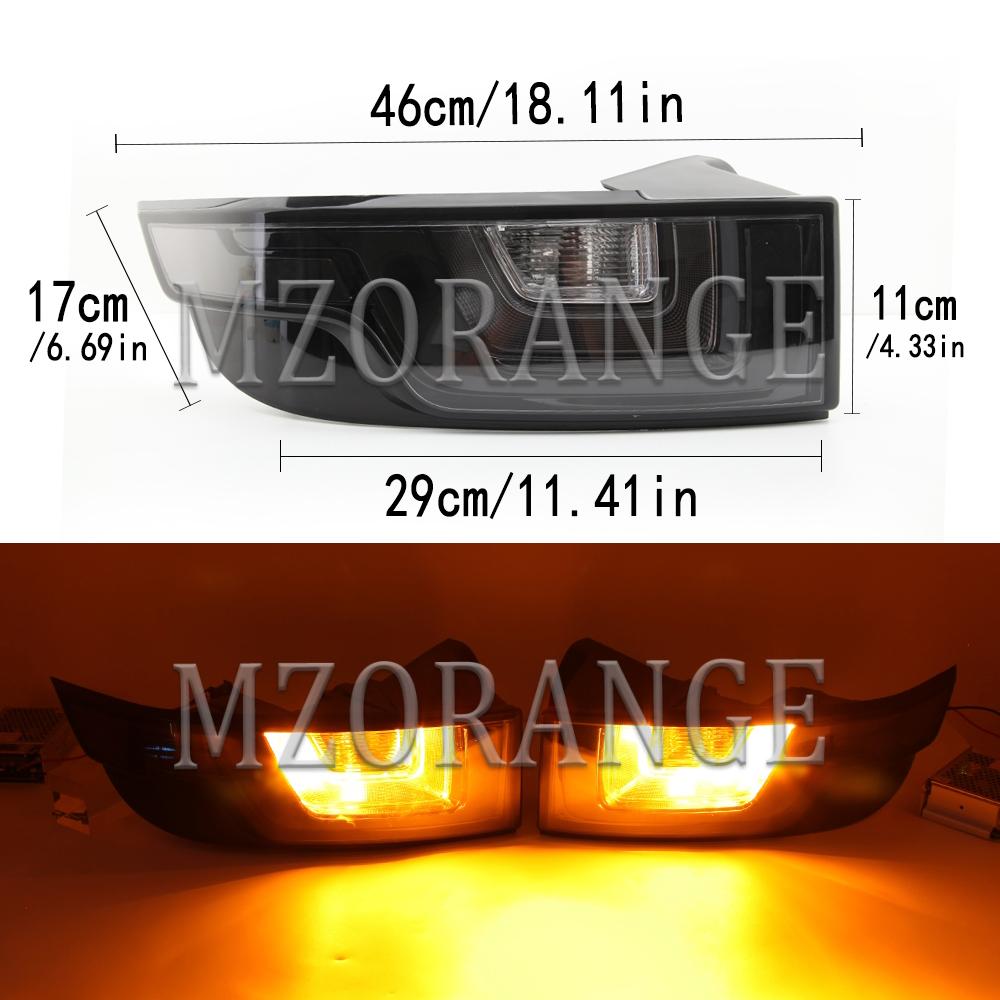 LED Rear Tail Light For Land Rover Range Evoque 2011-2015 2016-2019 Brake Bumper Turn Signal Warning Lamp Car Accessories