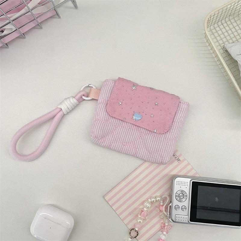 Cute Stars Storage Bag Makeup Bag Menstrual Towel Bag Small Wallet Travel Storage Bag