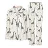 Chelsea Peers Womens/Ladies Giraffe Button-Down Long Pyjama Set