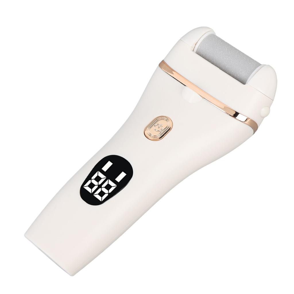 Electric Callus Remover LED Lighted USB Rechargeable 2 Speed IPX7 Water Resistant Electric Foot
