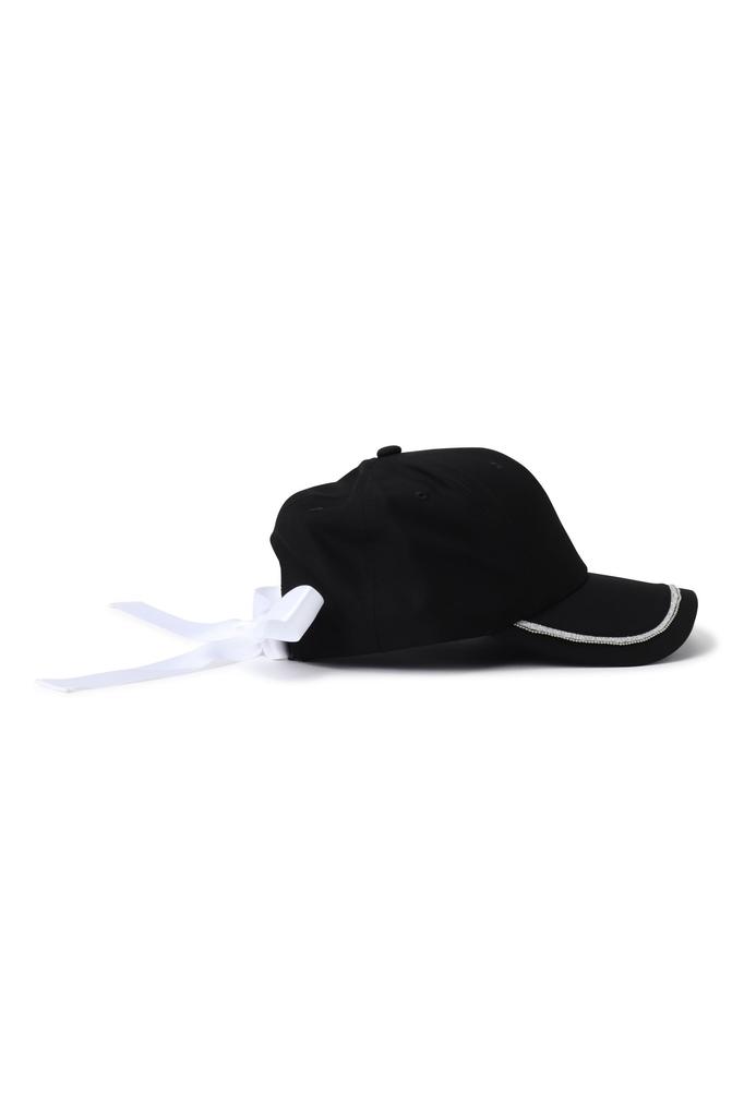 Golf Cap Ribbon Sweat Absorbent Quick Drying FR [New Balance] Women's (Removable Specification/FIELDSENSOR Slip) / 012-3287501 010_Black