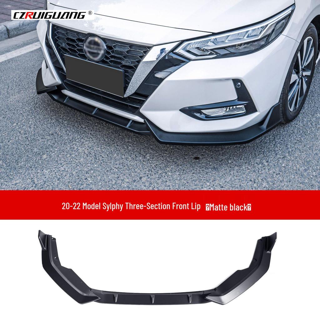 Συμβατό Body Kit 14ης Γενιάς Sylphy: Εμπρόσθιο Χείλος, Πλαϊνά Μαρσπιέ, Πίσω Αεροτομή, Πίσω Χείλος, Γωνία Εμπρός Προφυλακτήρα.