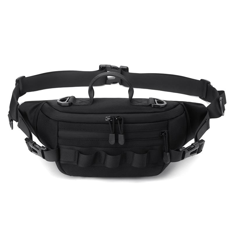 Bolsa de Cintura Esportiva Masculina Multifuncional Bolsa Transversal Bolsa de Peito