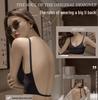 Elegant U-Shaped Backless Bra with Built-In Pads - Seamless Gathered Vest for Small-Chested Women.