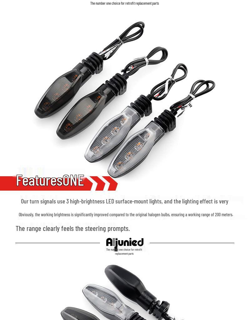12V LED Turn Signals for Triumph 675/660: Super Bright Front & Rear Motorcycle Indicators