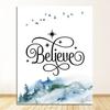 Picture Merry Christmas Party Decoration Nordic Wall Decor Watercolor Art Painting Prints Happy Holidays Quotes Canvas Posters