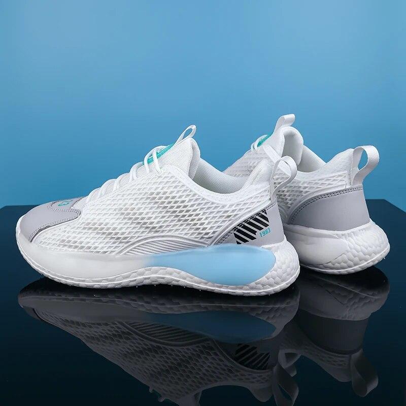 Herbst Frühling männer Tennis Sport Schuhe Männliche Studenten Schwarz Weiß Walking Laufen Reise Casual Turnschuhe Dämpfung Trainer