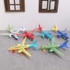 1/3/5Pcs Plastic Aircraft Ornament Diy Assembled Airplane Model Toy Color Random For Kids Children Education Collection Gift
