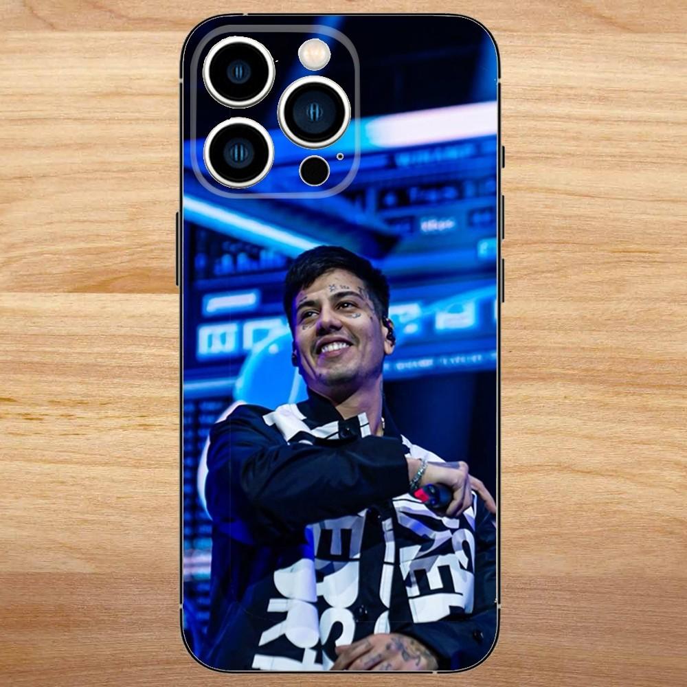 Duki Rapper Phone Case For iPhone15,14,13,12,11,Pro,Max,Plus,Mini,X,XS,XR,8,7,6,S,Plus,SE Soft Black Case