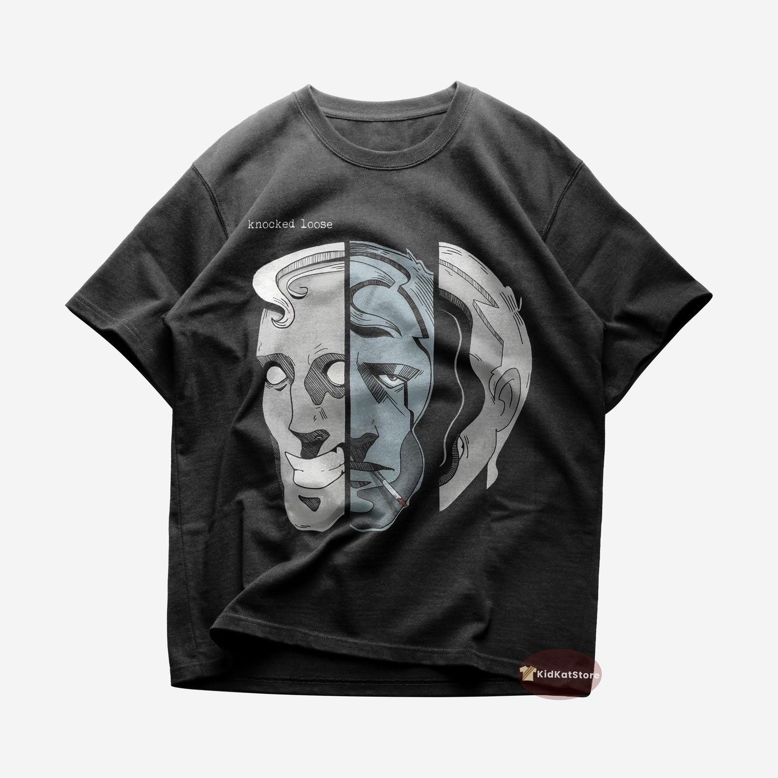 Knocked Loose T shirt | Metal-Punk Music Shirt | Suffocate | Counting Worms | Blinding Faith | Knocked Loose Merch | Cotton Tee S