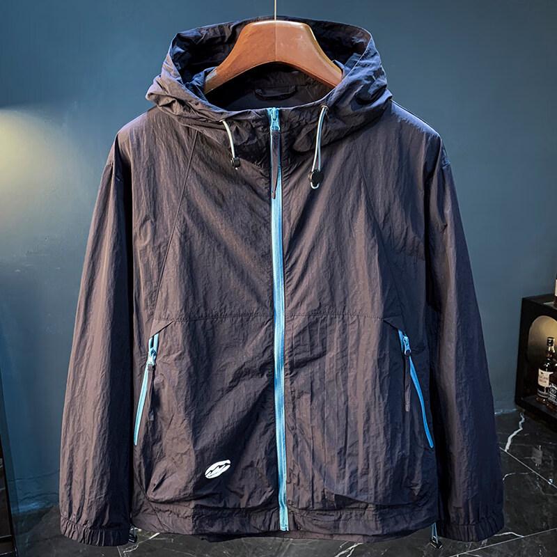 Pierre Cardin Men s Ice Silk UPF50+ Hooded Sun Protection Jacket L