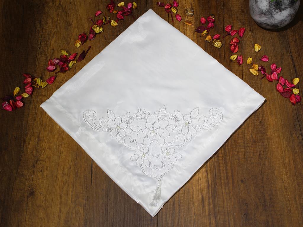 

Land of Dowry Elegant Satin Pack Cream Silver
