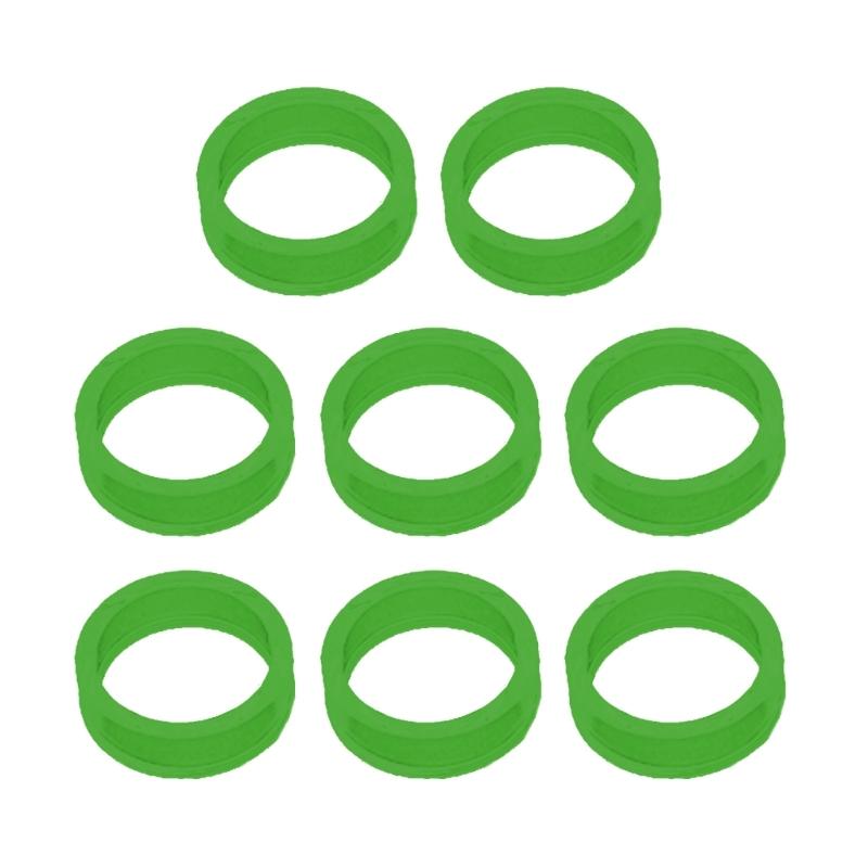 8pcs Silicone Joysticks Protector Rings Analogs Stick Defense Rings Gaming Accessories Suitable for P5 Controllers