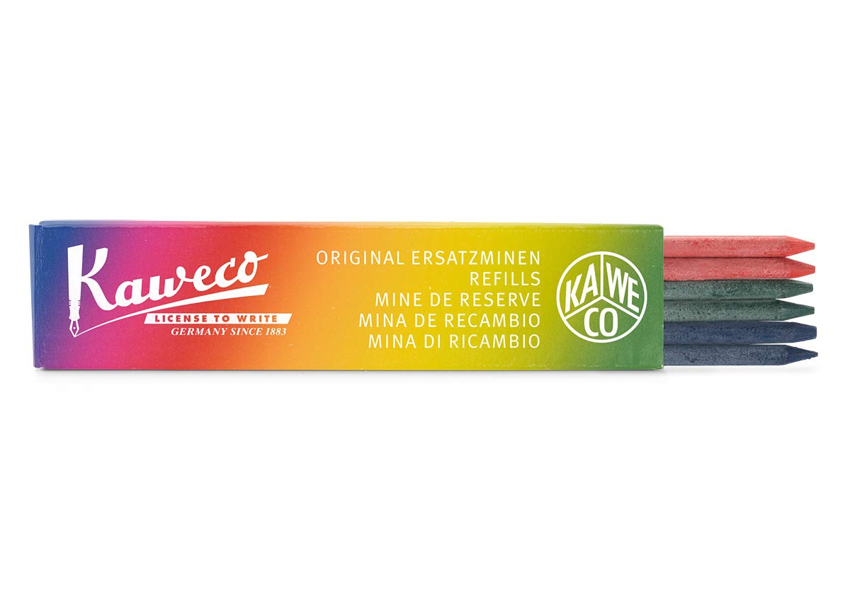 

Kaweco Pencil Leads x 80 6 pieces 3.2 mm, (3 colors)