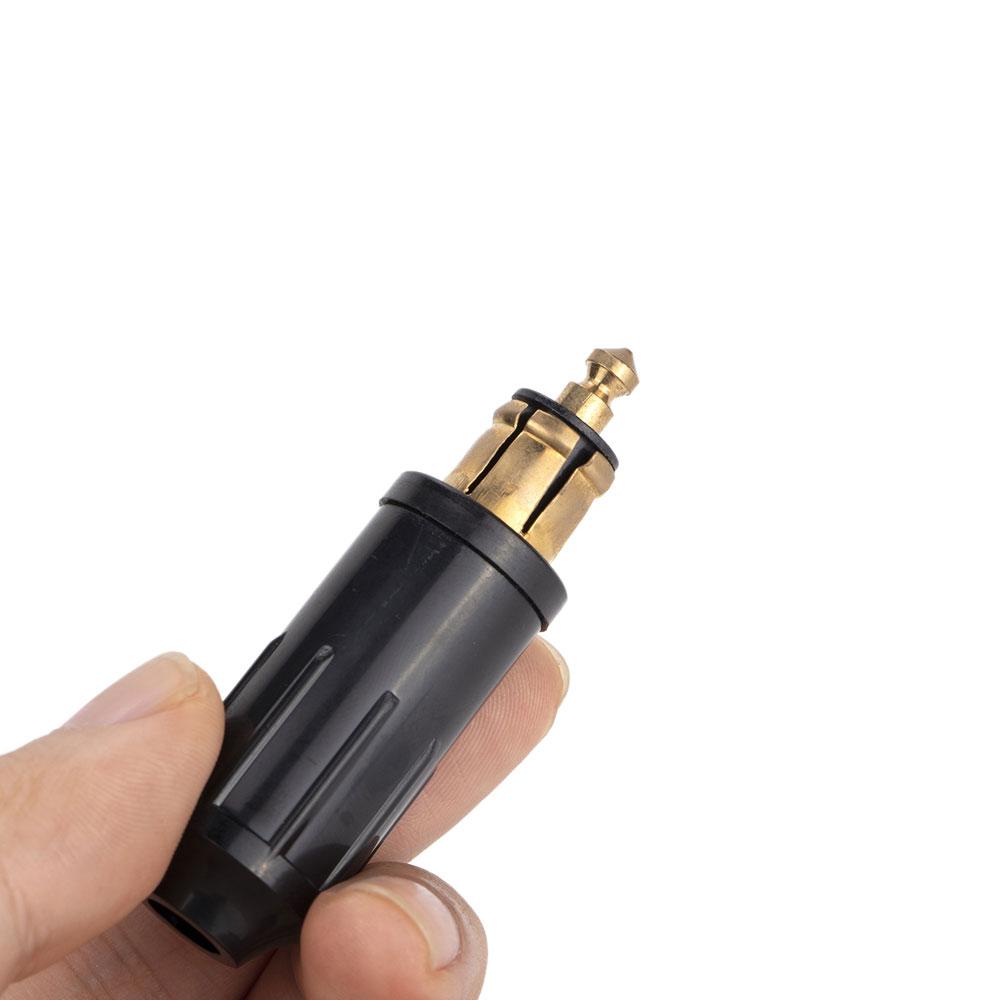 DIY DIN Hella Stecker Powerlet Stecker Europäischer Typ 12V Zigarettenanzünder Adapter Anschluss Passt für BMW Motorrad Zubehör