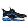 Anta Kids Comfortable Non-Slip Shock Absorbing Low-Top Running Shoes Kids sneaker Black Blue A312325588H-3