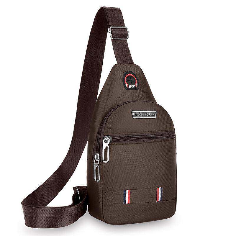 

Модная нагрудная сумка Практичная легкая мужская сумка через плечо Дышащая повседневная корейская версия портативной сумки-мессенджера.