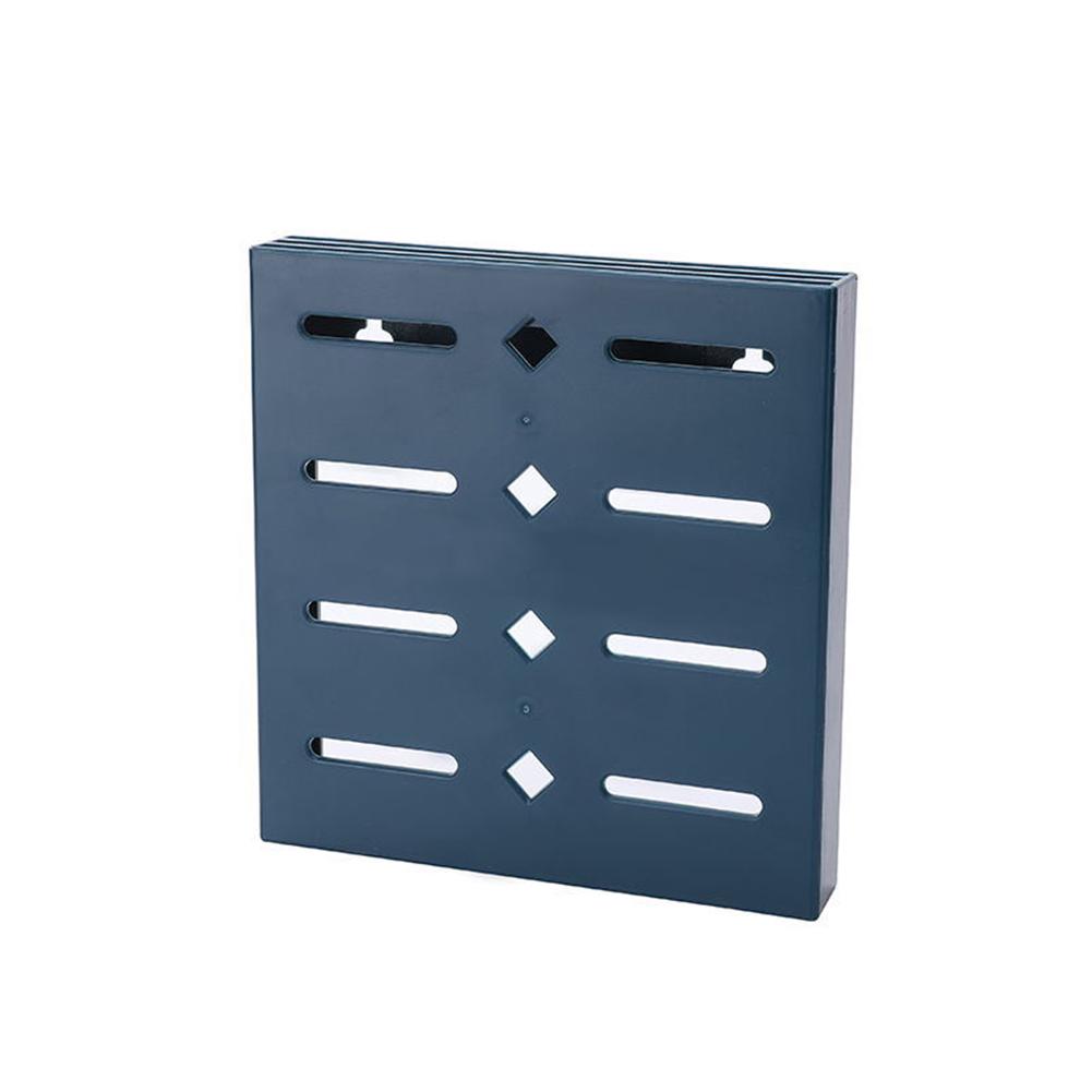 Stand Self Adhesive Wall-Mounted Cutlery Organizer Kitchen Utensils Drain Basket Storage Container