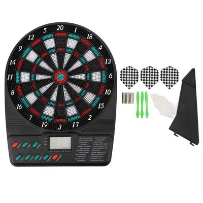 Electronic Dartboard Set Automatic Scoring Soft Tip Dartboard with Multiple Game Modes for Family
