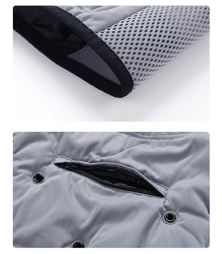 Summer Cooling Vest: Air Conditioned Work Apparel for Outdoor Construction