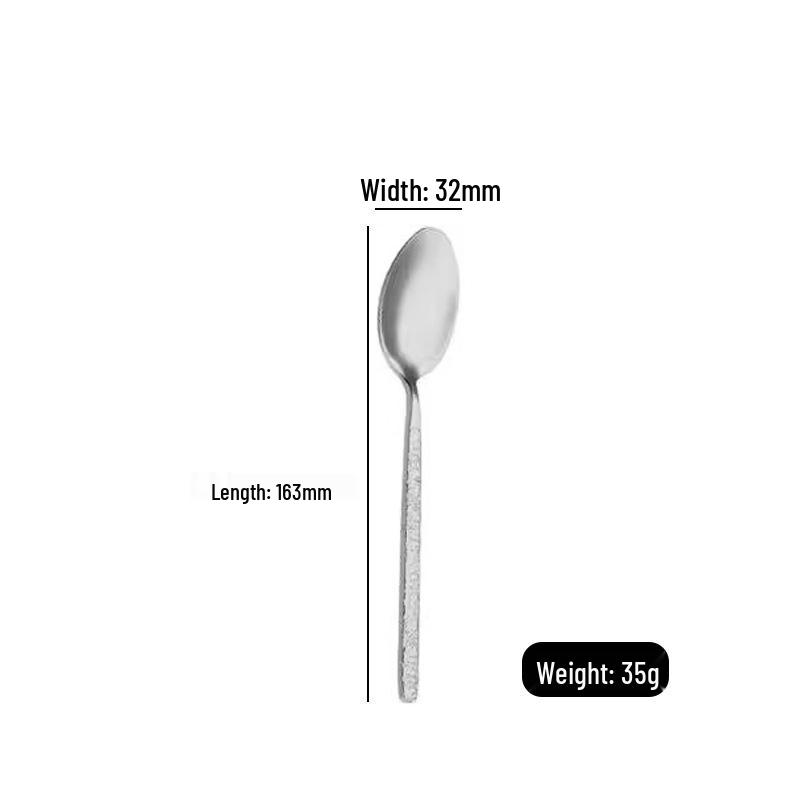 

Набор столовых приборов из нержавеющей стали класса люкс, 24 предмета: Включает ножи для стейка, вилки, кофейные и десертные ложки для изысканной трапезы