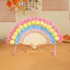 DIY Peking Opera Fan Kit: Chinese Handmade Pipe Cleaner & Creative Folding Fan for Kids