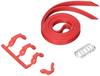 Mizuno Swimming Replacement Rubber Band Nose Strap and Red Goggles, (with Buckle), N3JG608562,