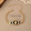 European Chain Anklet Chain, Zinc Alloy Lion Head, Suitable for Women To Wear, Anklet Girl High Sense