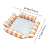 Adjustable Swimming Mattress Inflatable Swimming Pool Party Toy Summer Water Hammock Recliner